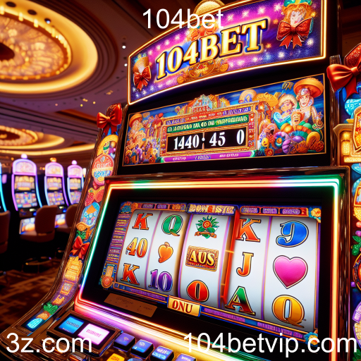 Descubra a Diversão dos Caça-Níqueis no 104bet